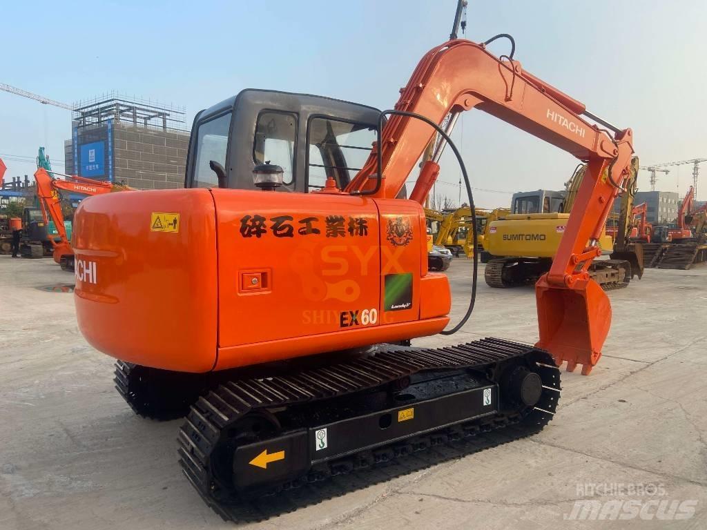 Hitachi EX 60 Minigraafmachines < 7t