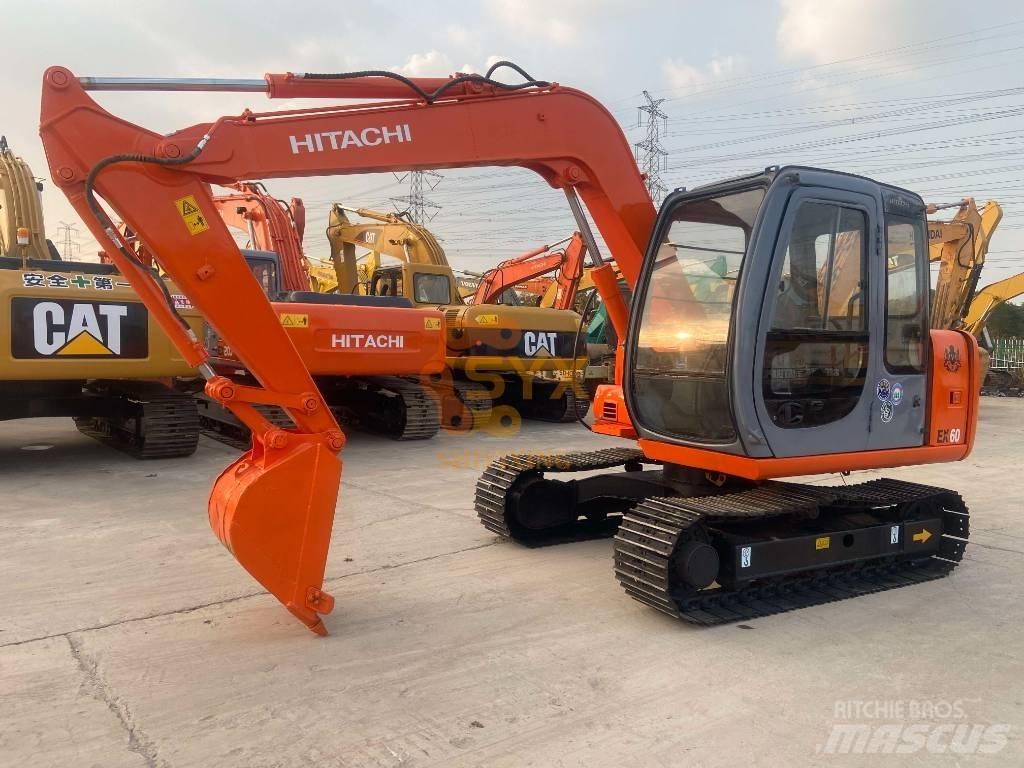 Hitachi EX 60 Minigraafmachines < 7t