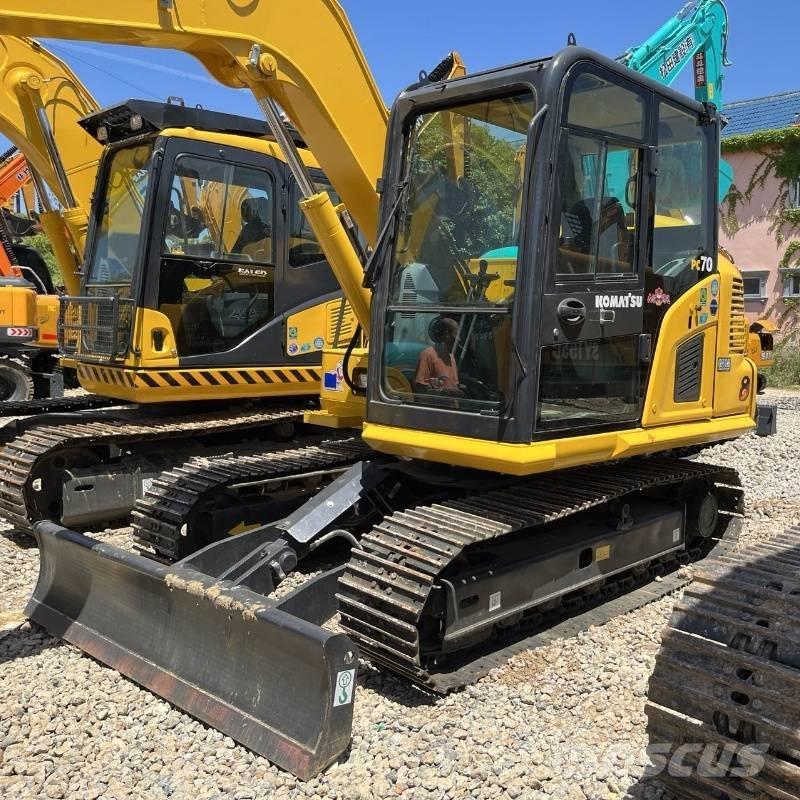 Komatsu PC 70 Rupsgraafmachines