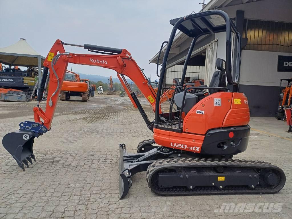 Kubota U 20-3 Minigraafmachines < 7t