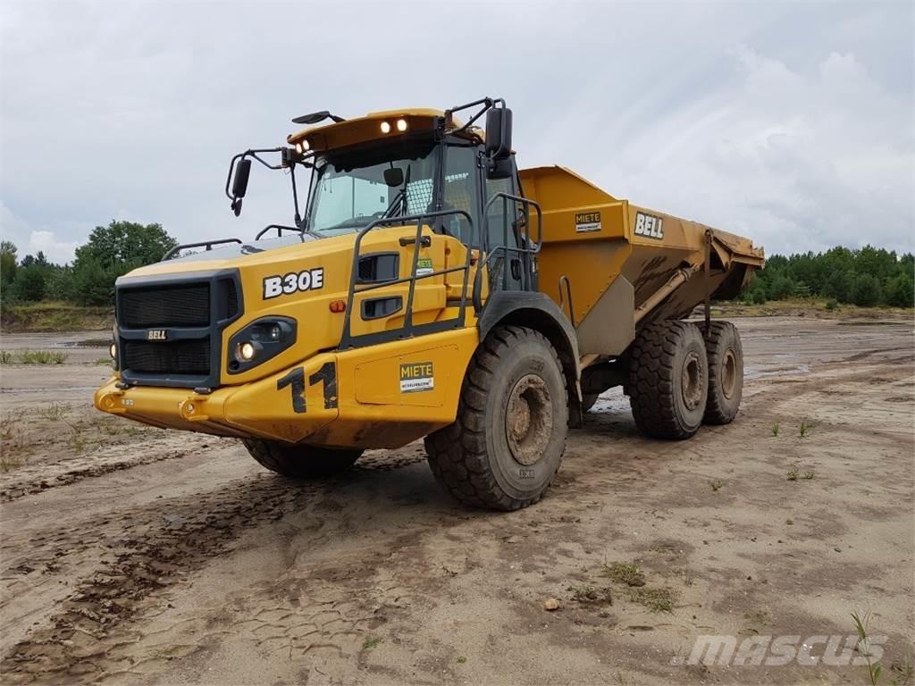 Bell B30 E Knik dumptrucks