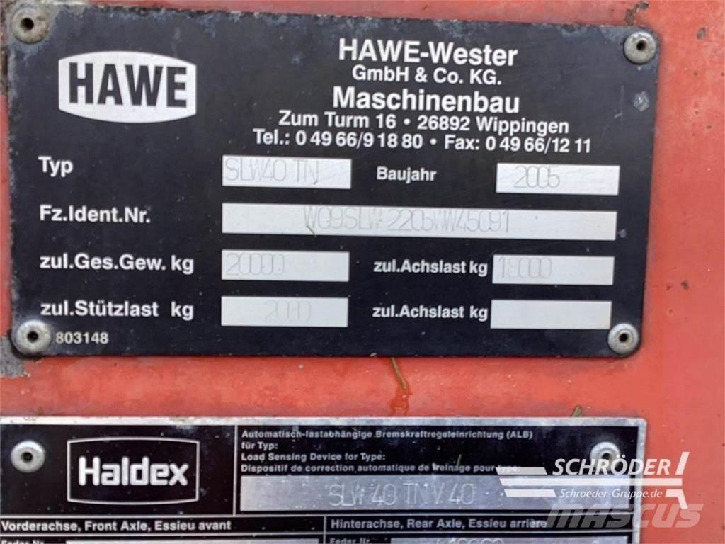 Hawe SLW 40 TN Graantransportwagen
