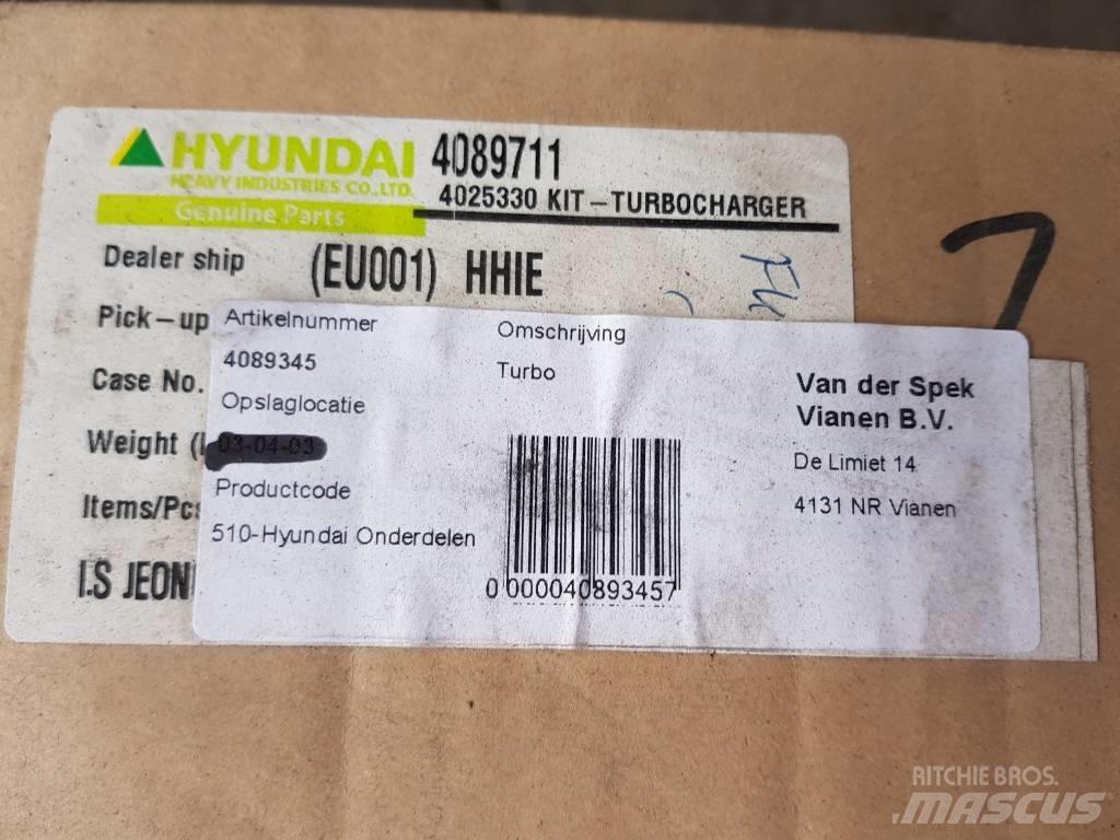 Hyundai Turbocharger Motoren