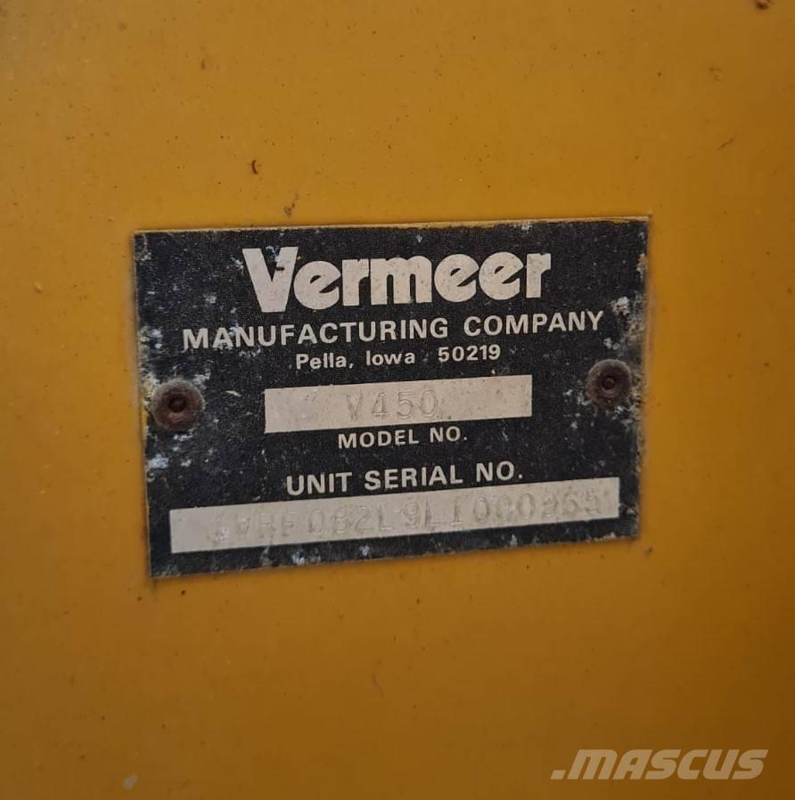 Vermeer V450 Sleuvengravers