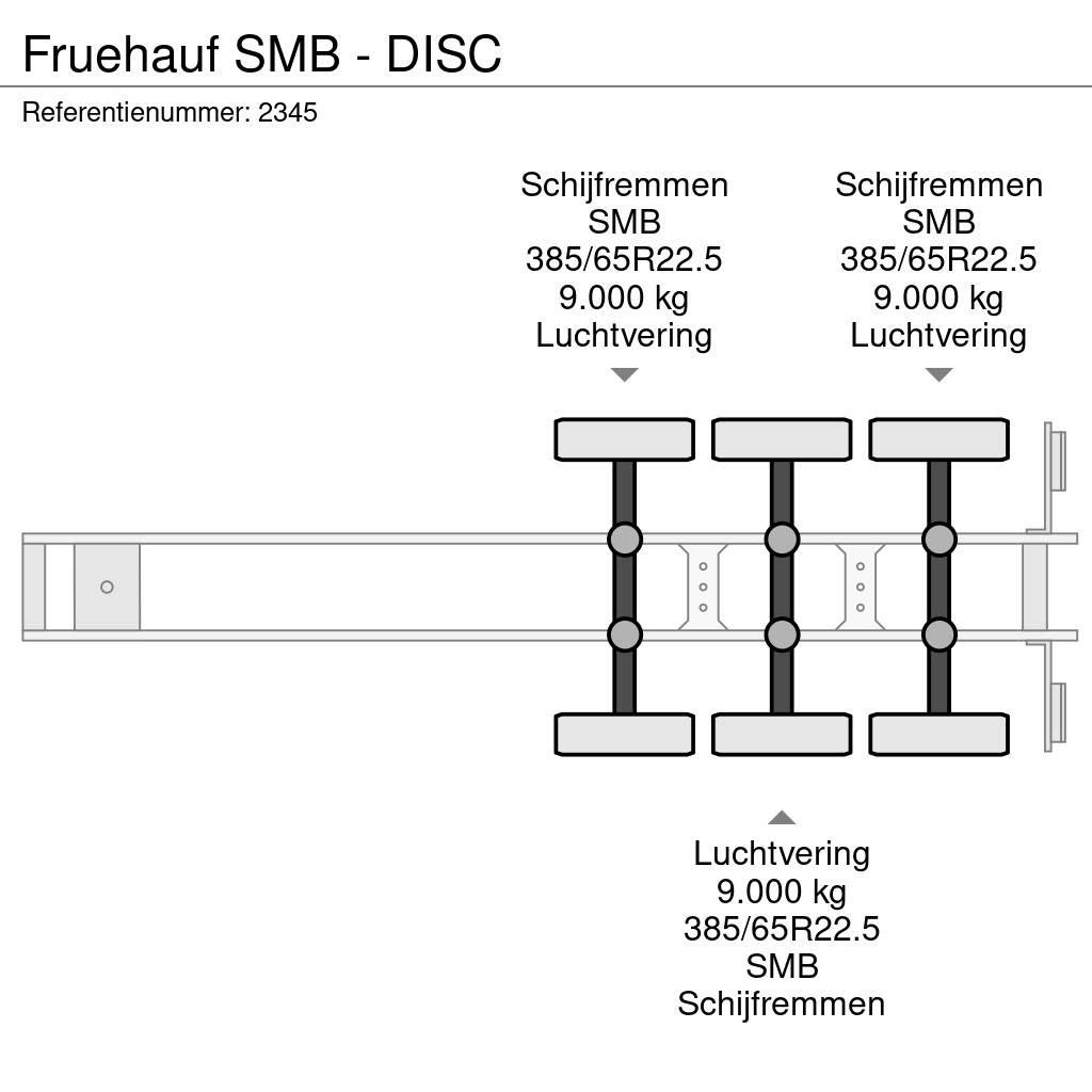 Fruehauf SMB - DISC Vlakke laadvloeren
