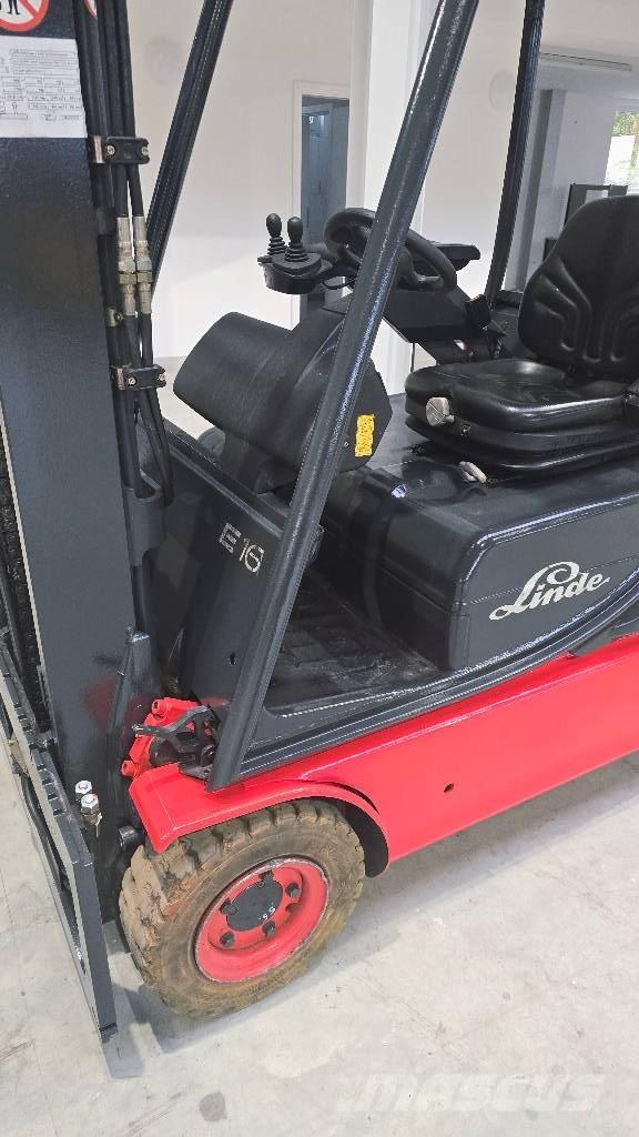 Linde E 16 C-02 Elektrische heftrucks