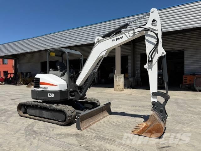 Bobcat E 50 Minigraafmachines < 7t