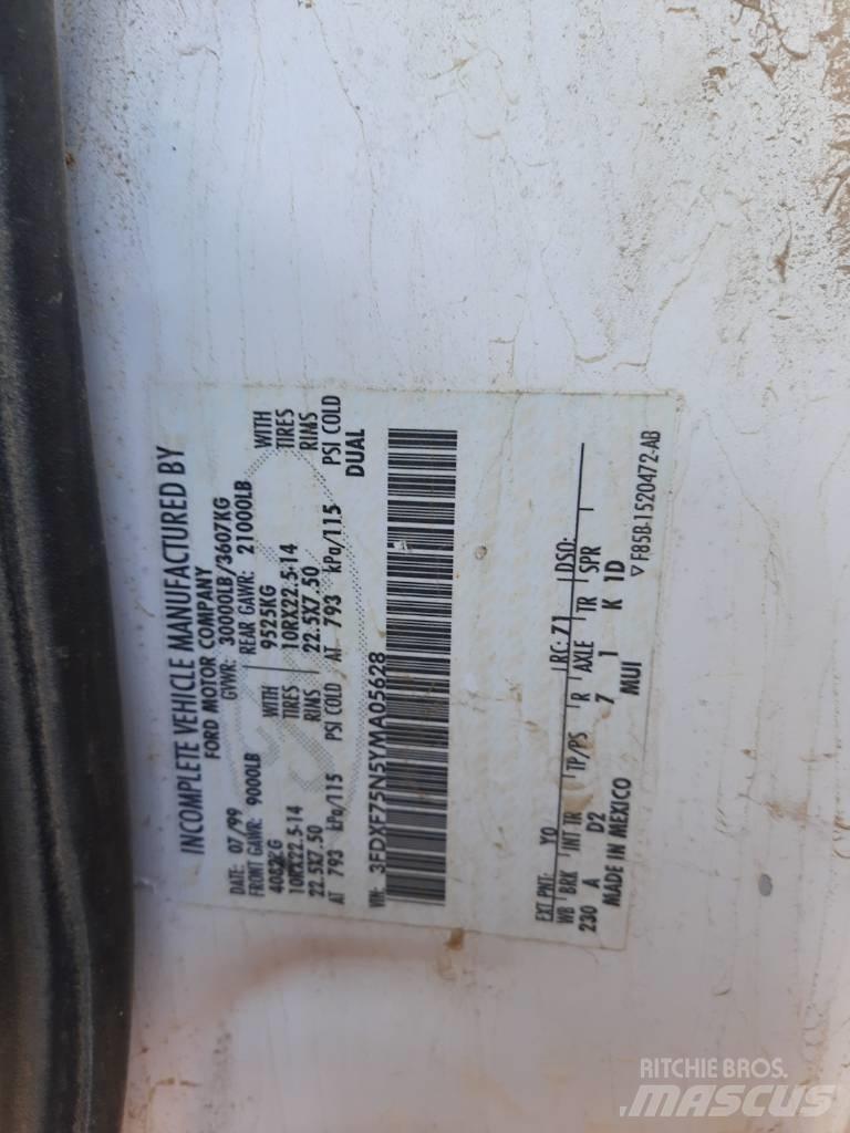 Ford F 750 Water tankwagens