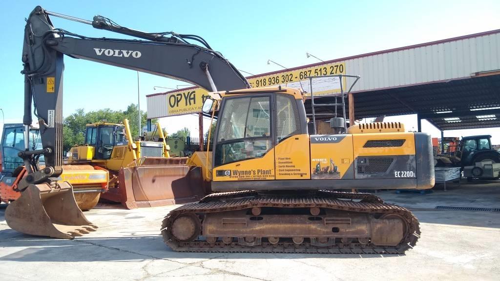 Volvo EC220DL Rupsgraafmachines