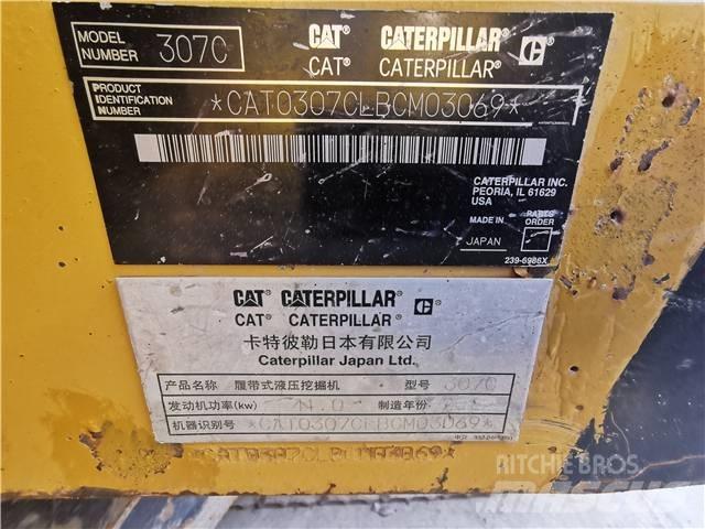 CAT 307C Rupsgraafmachines