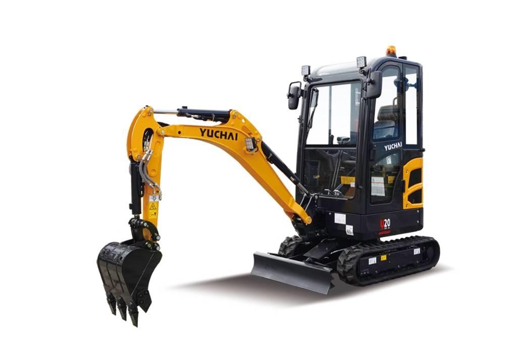 Yuchai U20 PREMIUM Minigraafmachines < 7t