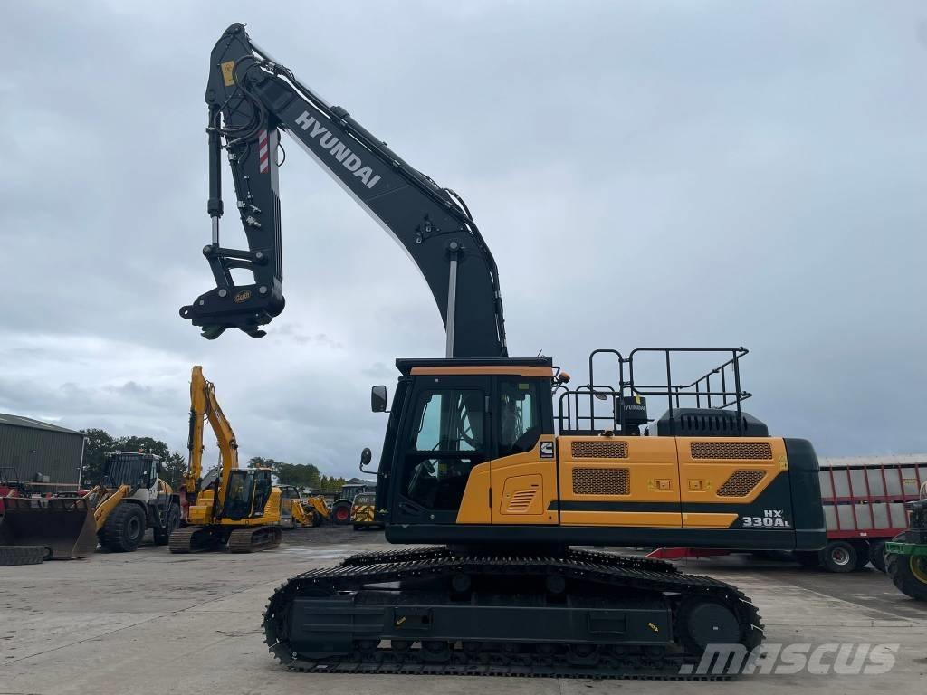 Hyundai HX 330 AL Rupsgraafmachines