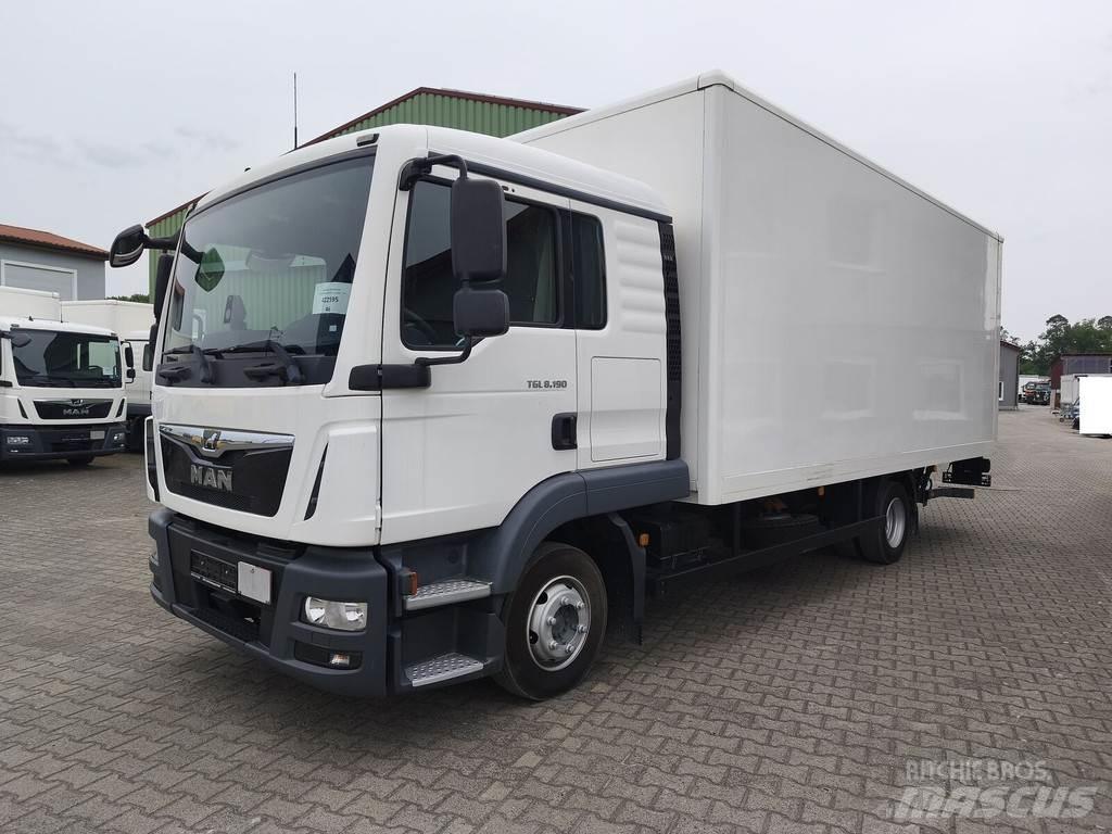 MAN TGL 8.190 Bakwagens met gesloten opbouw