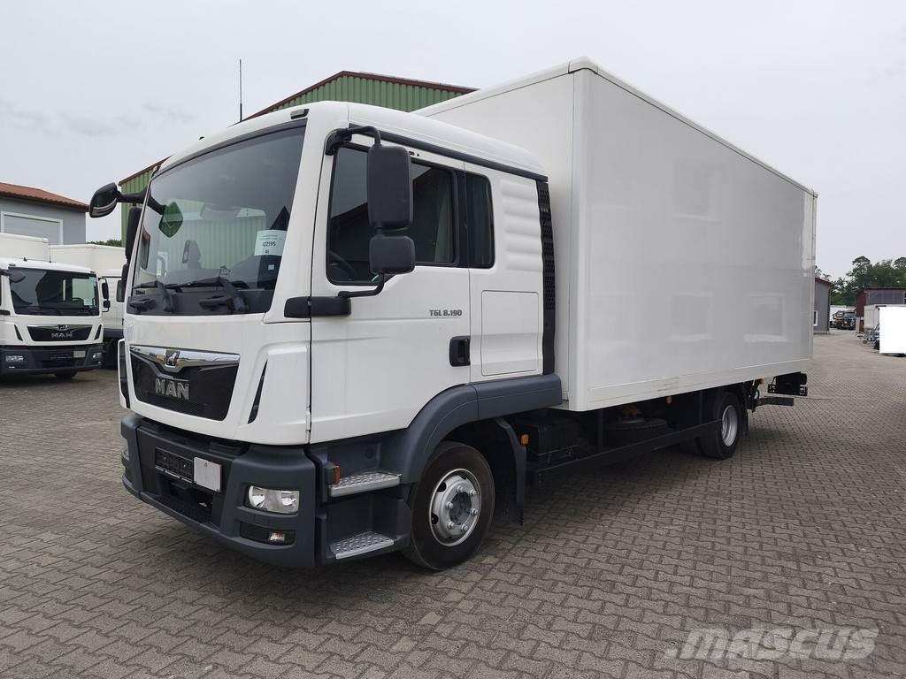 MAN TGL 8.190 Bakwagens met gesloten opbouw
