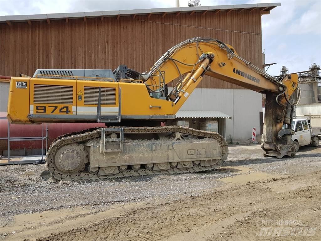 Liebherr R974 Rupsgraafmachines