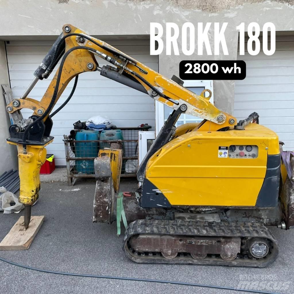 Brokk 180 Minigraafmachines < 7t