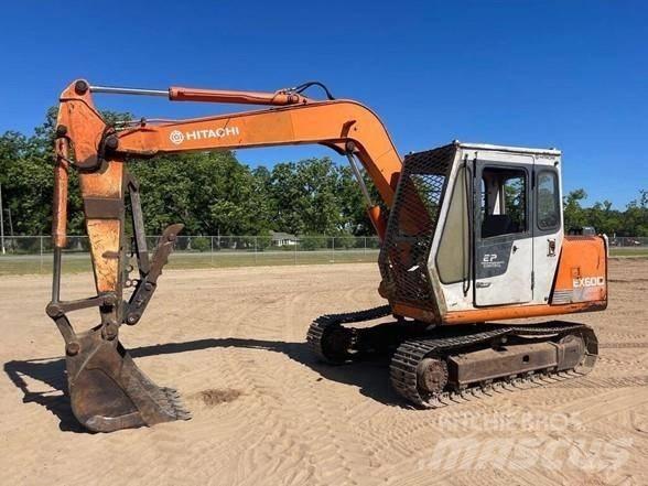 Hitachi EX 60 Rupsgraafmachines