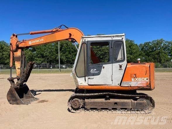Hitachi EX 60 Rupsgraafmachines
