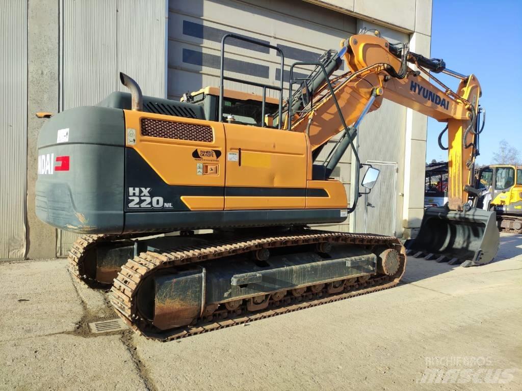 Hyundai HX220NL Rupsgraafmachines