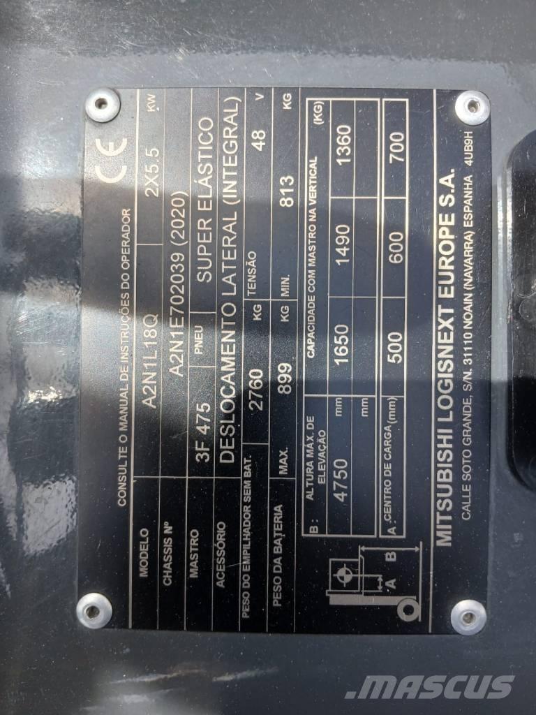 UniCarriers TX 3-18 Elektrische heftrucks