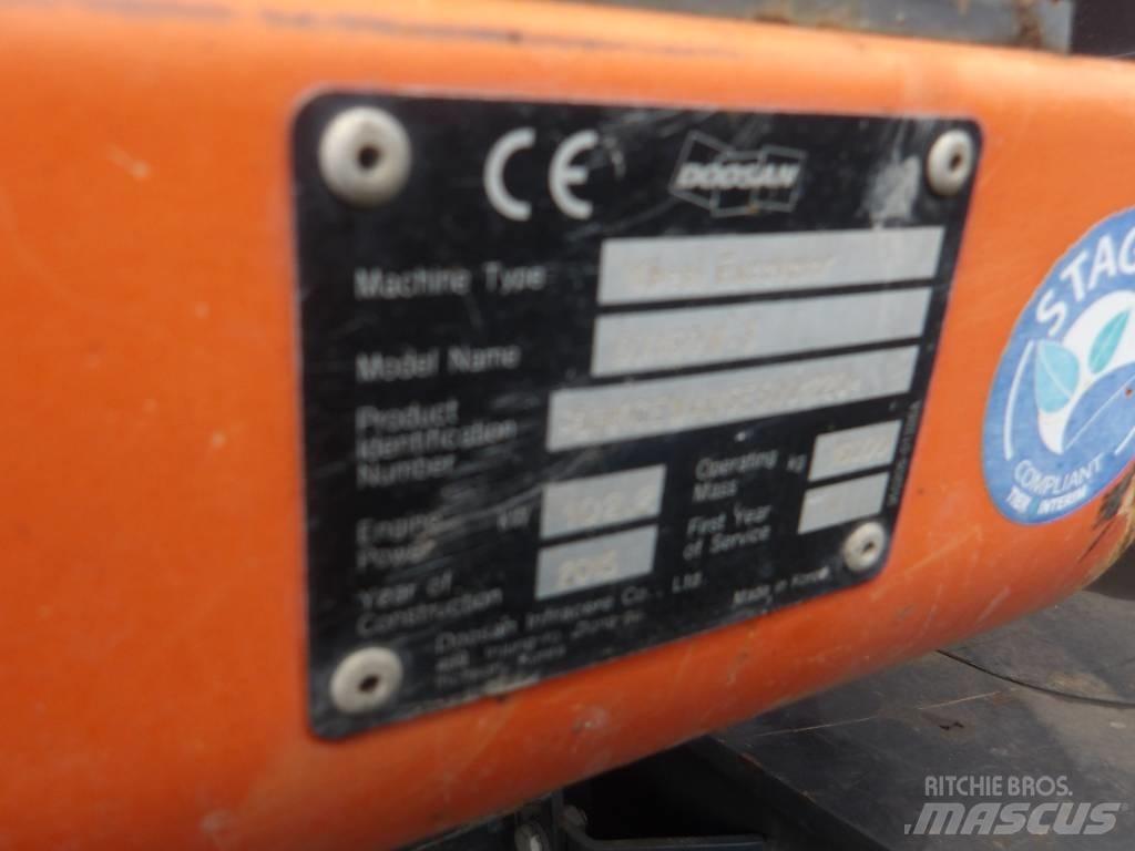 Doosan DX 160 W Wielgraafmachines