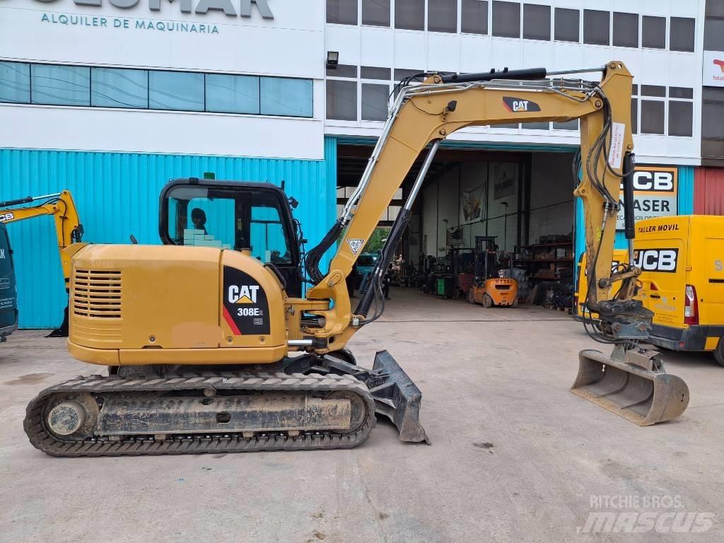 CAT 308 E 2 CR Midigraafmachines 7t - 12t