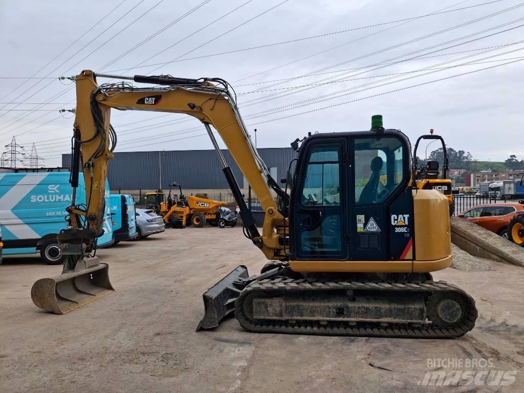 CAT 308 E 2 CR Midigraafmachines 7t - 12t