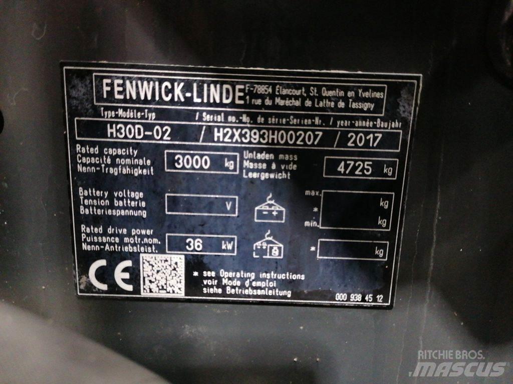 Linde H30D-02 Diesel heftrucks