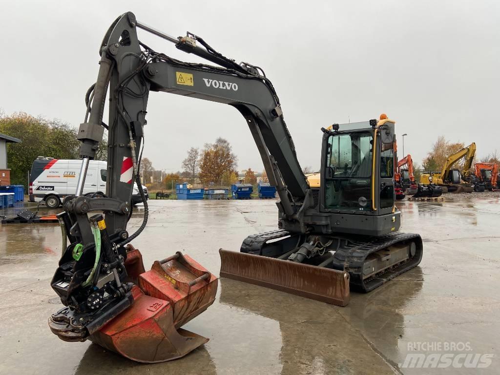 Volvo ECR 88 D / Eslöv Midigraafmachines 7t - 12t