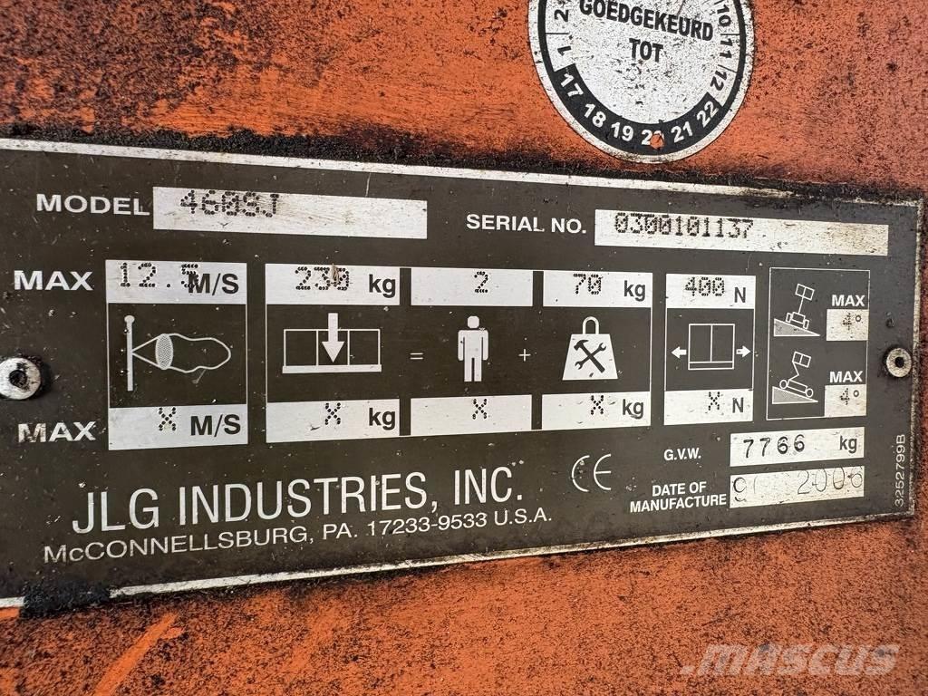 JLG 460sj Telescoophoogwerkers