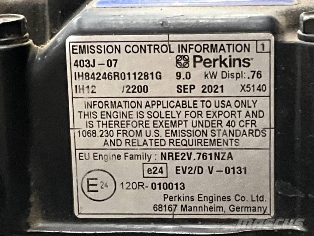 JCB 8008 Minigraafmachines < 7t