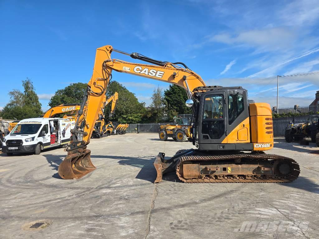 CASE CX145D (Blade) Rupsgraafmachines
