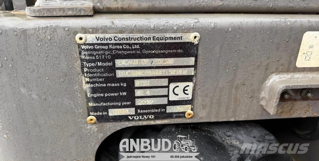 Volvo ECR 88 D Rupsgraafmachines