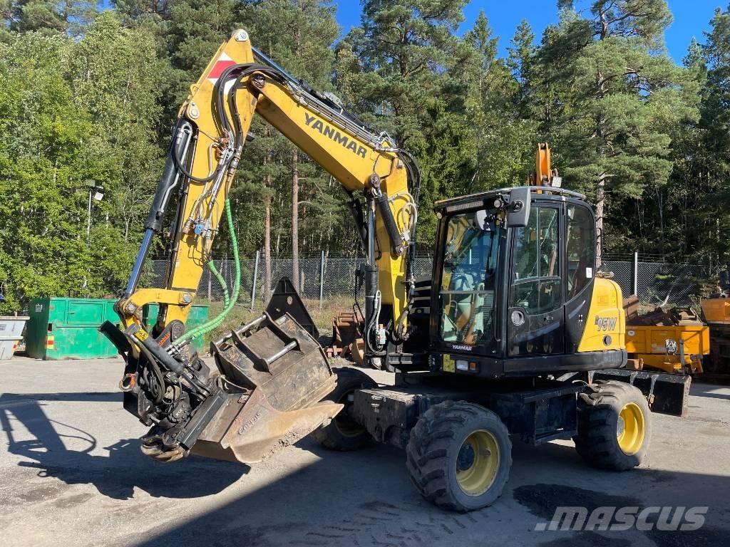 Yanmar B 95 W Wielgraafmachines