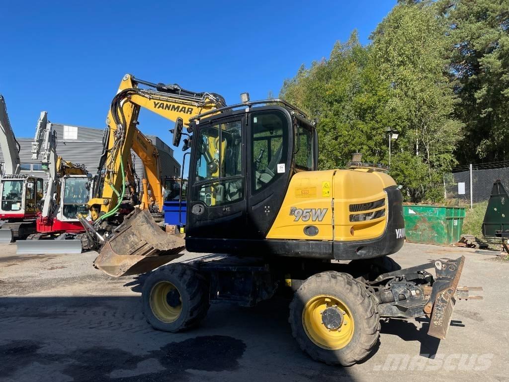 Yanmar B 95 W Wielgraafmachines