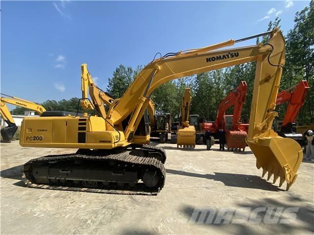 Komatsu PC200-7 Rupsgraafmachines