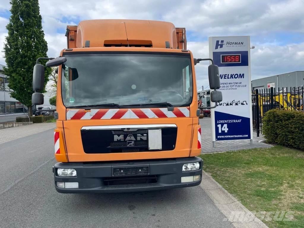 MAN TGL 8.220 Platte bakwagens