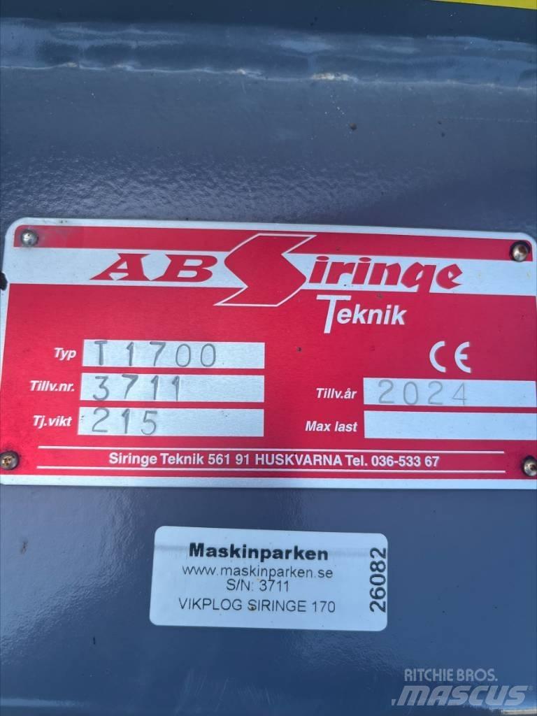 Siringe T1700 Overige accessoires voor tractoren
