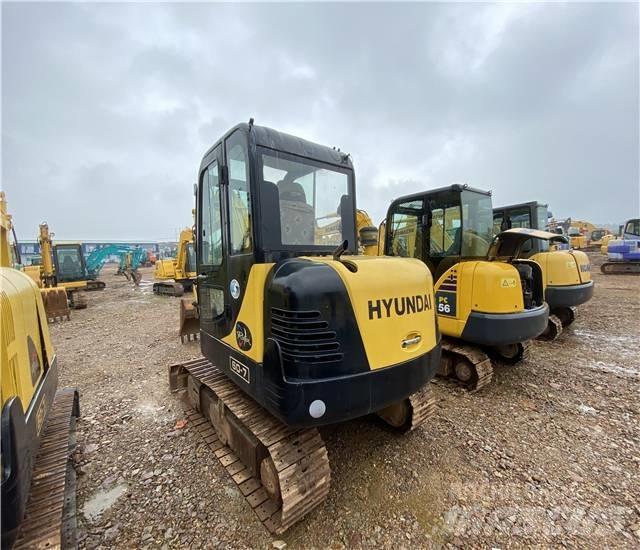 Hyundai R60-7 Rupsgraafmachines