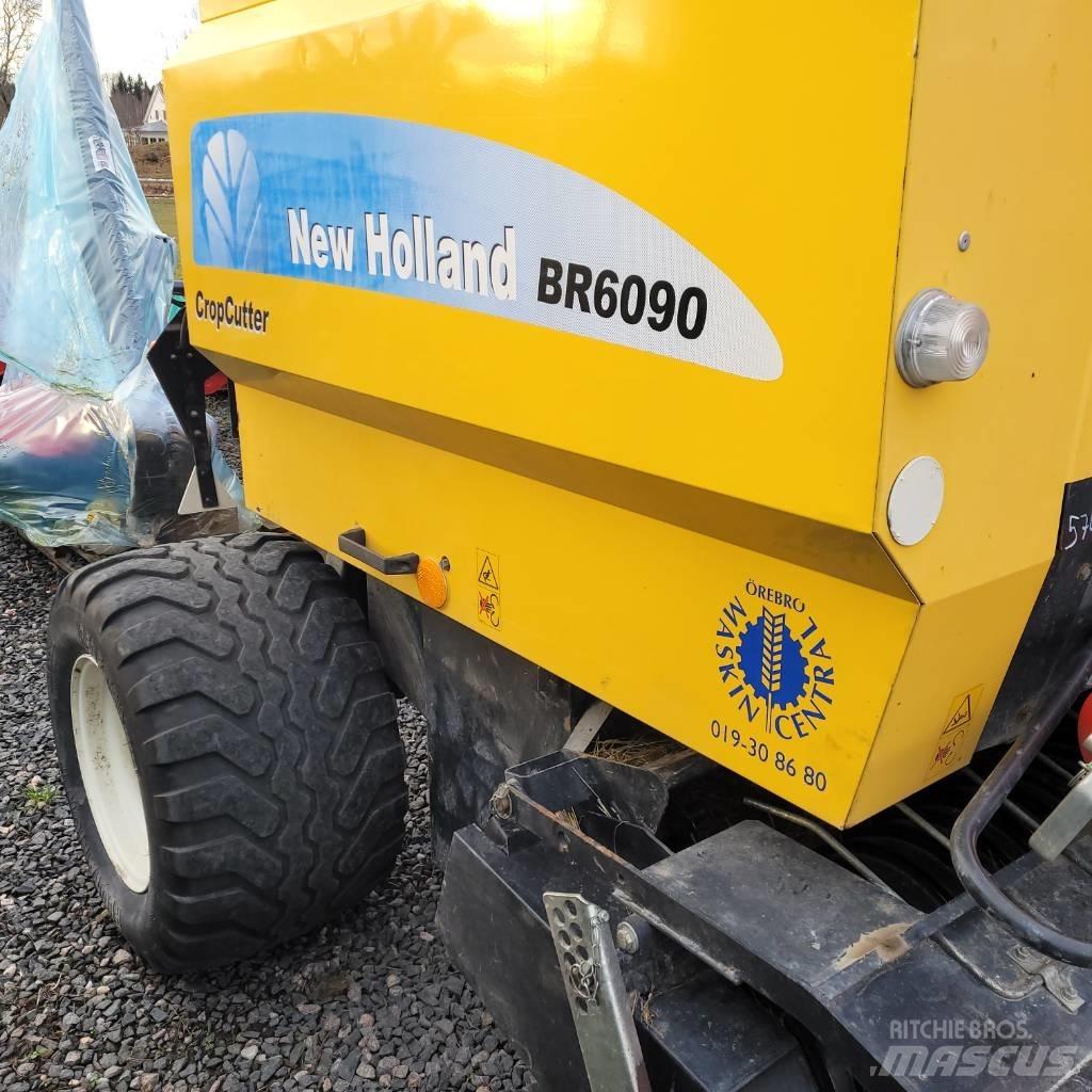 New Holland BR 6090 Ronde-balenpersen