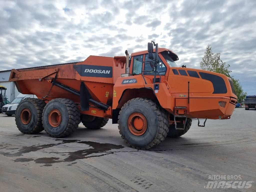 Doosan DA 40 6x6 Knik dumptrucks