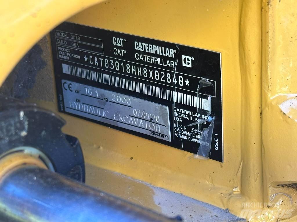 CAT 301.8 Minigraafmachines < 7t