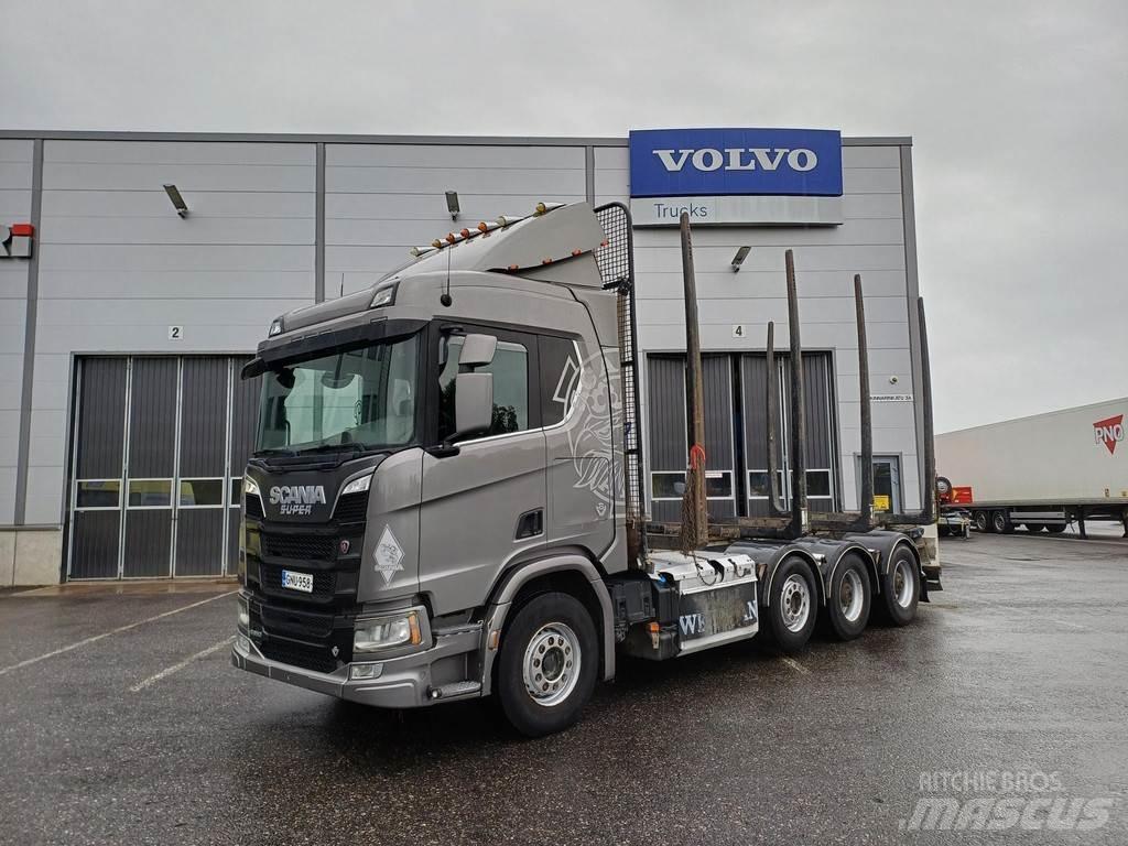 Scania R-serie Hout-Bakwagens