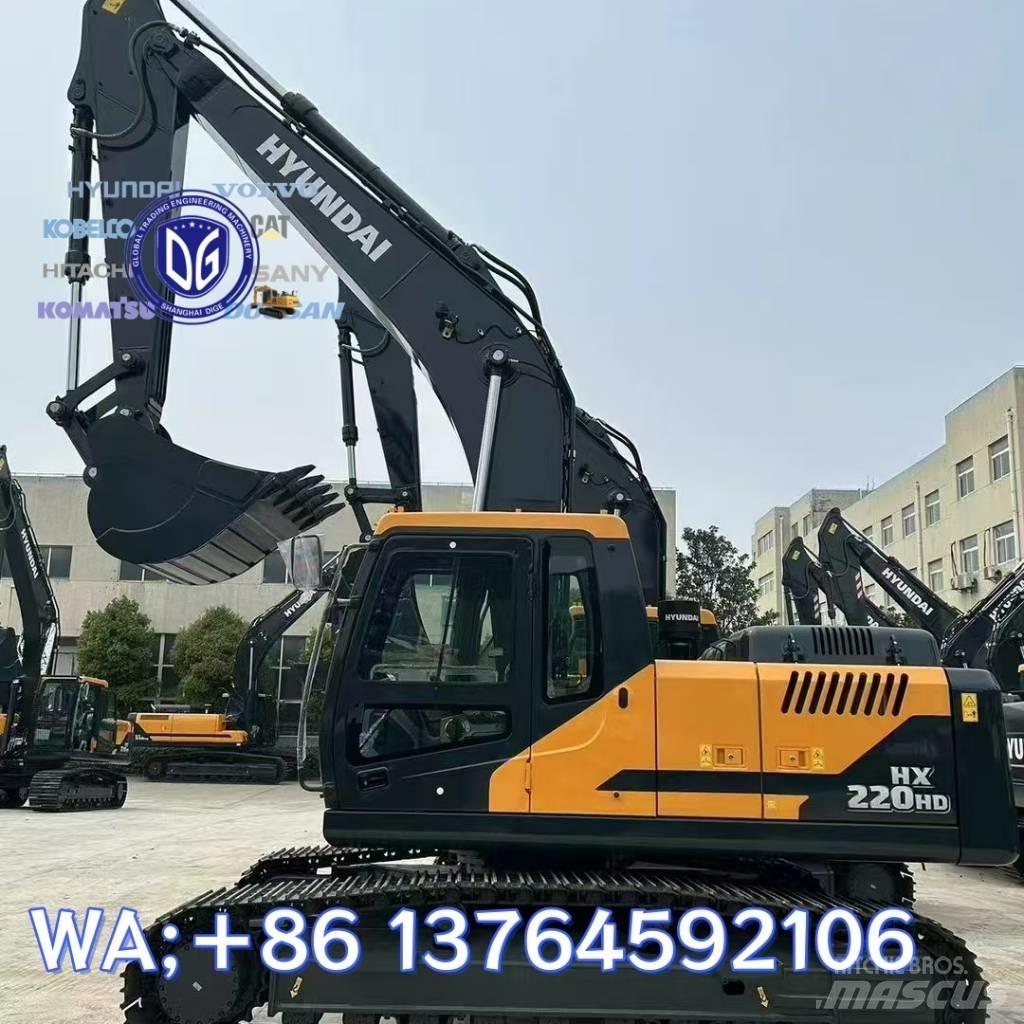 Hyundai HX 220 Rupsgraafmachines