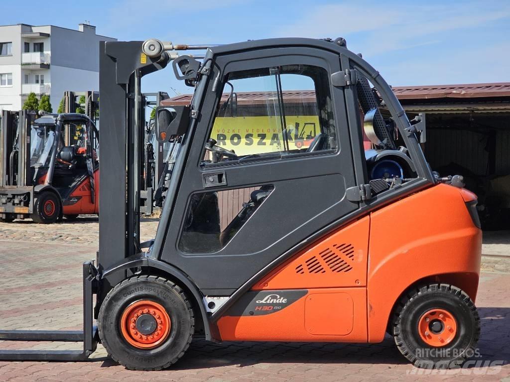 Linde H30T-02 LPG heftrucks