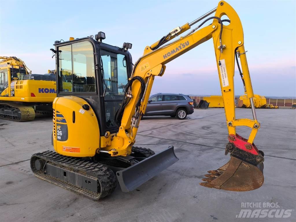 Komatsu PC 26 MR-5 Minigraafmachines < 7t