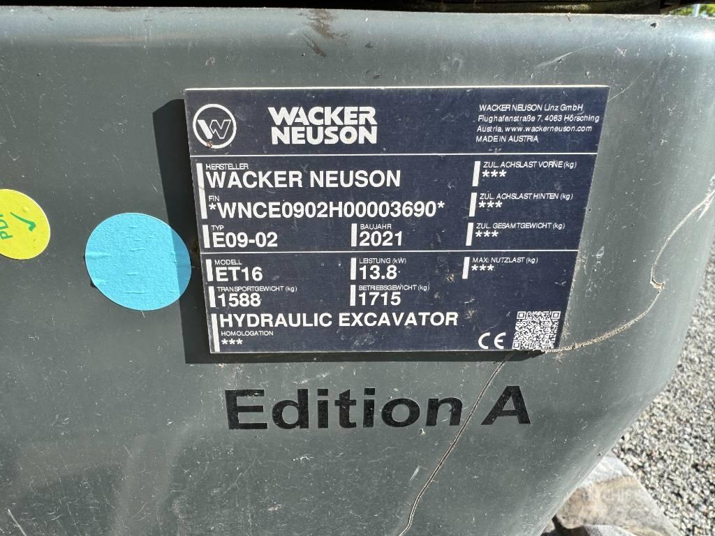 Wacker Neuson ET16 Rupsgraafmachines