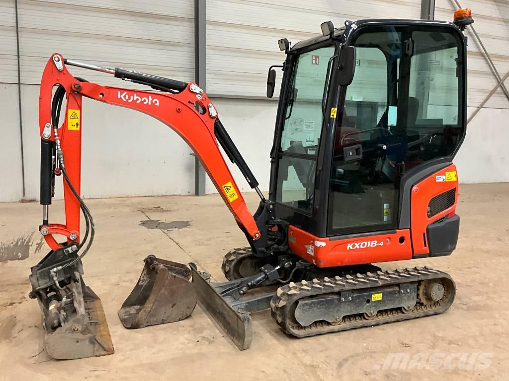 Kubota KX 018-4 Minigraafmachines < 7t