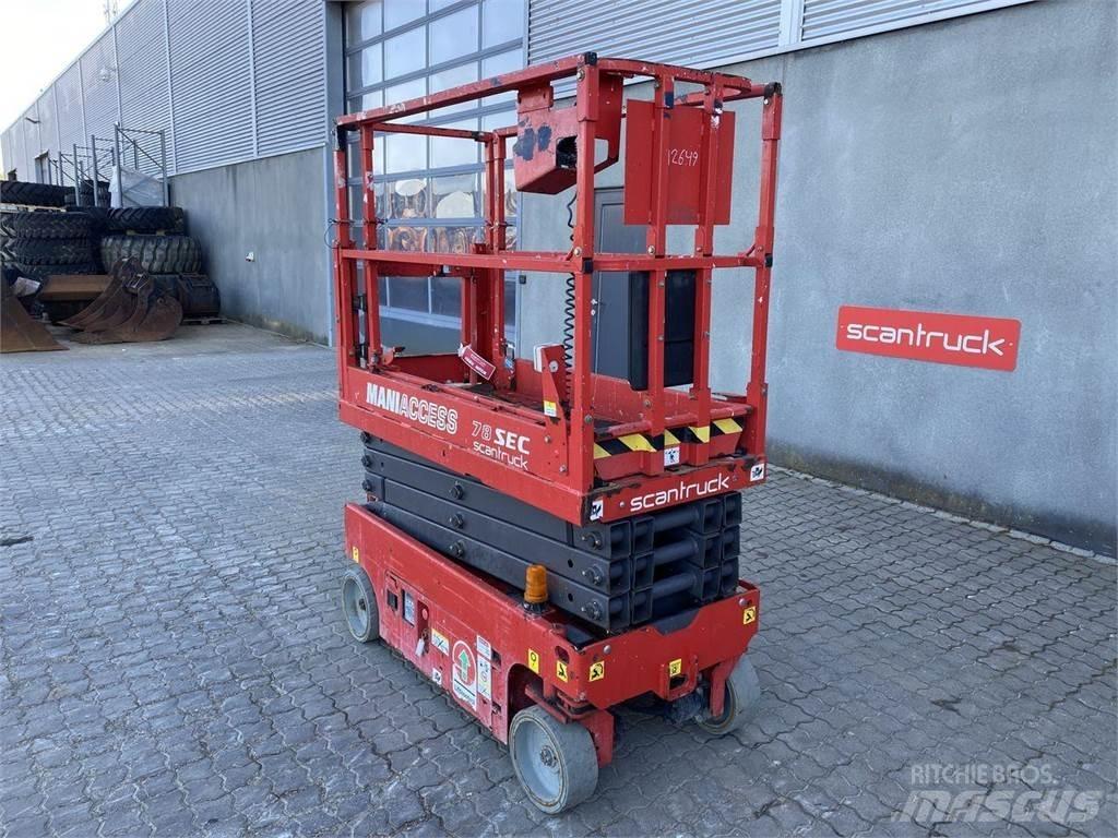 Manitou 78SEC Schaarhoogwerkers
