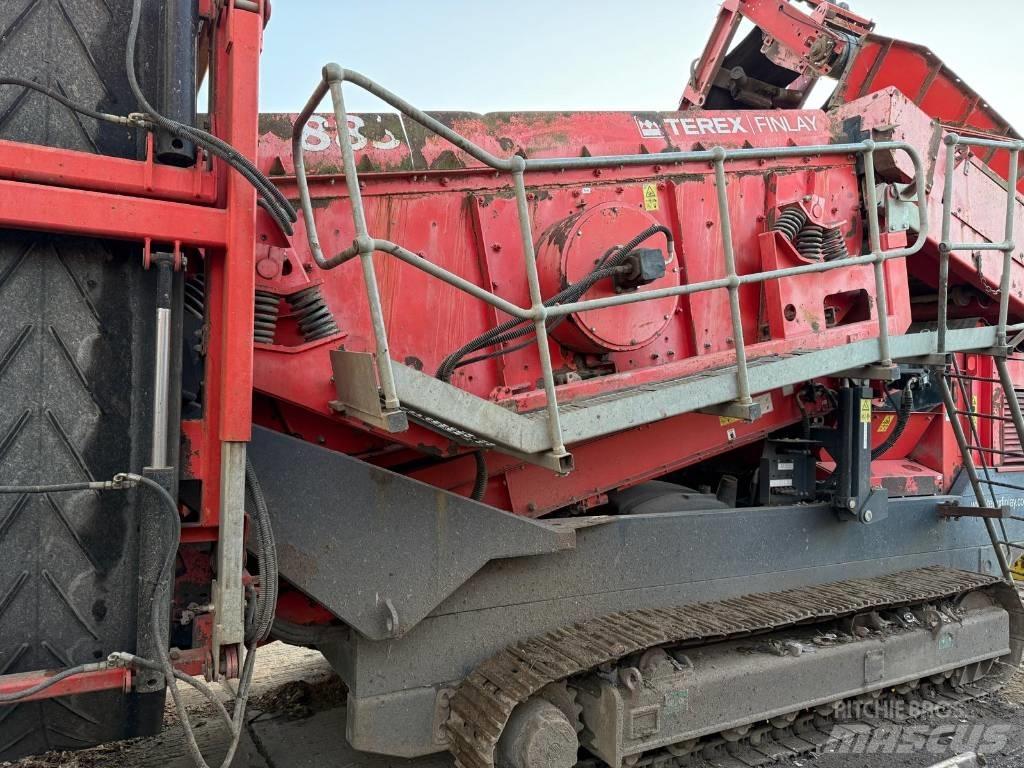 Terex Finlay 883 Mobiele zeefinstallaties